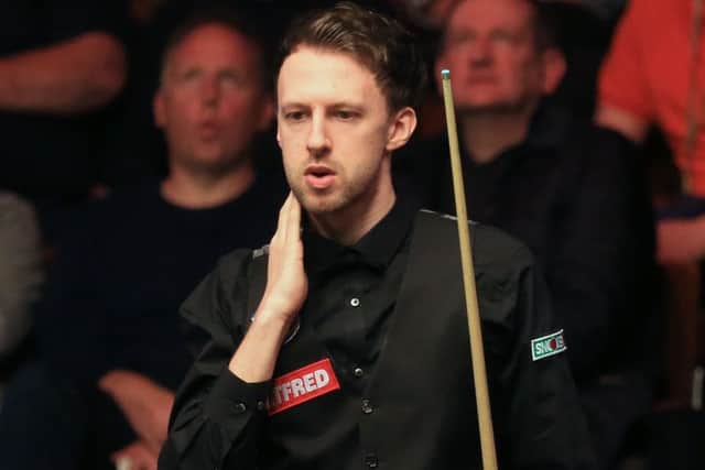 Judd Trump looks dejected. (Picture: Nigel French/PA Wire)
