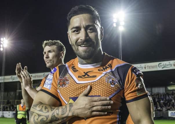 Rangi Chase: Expected return to the bench after injury means one of the forwards will miss out against Hull. (Picture: SWPIX)