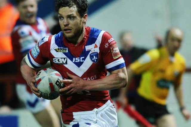 Scott Grix: Wakefield Trinity full-back may be given a rest against Warrington Wolves.