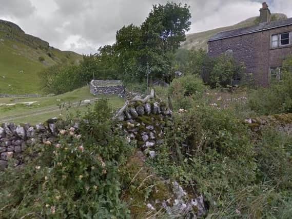 Volunteers searched a mineshaft near Gordale House, Malham. Picture: Google