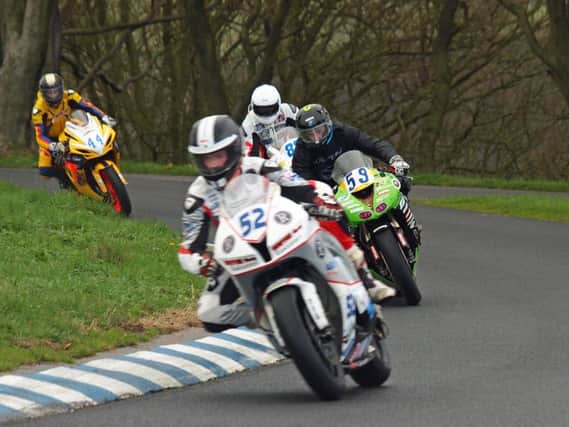 James Cowton leads the way at last year's Spring Cup