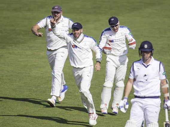 Yorkshire lost to Hampshire in their opening game of the County Championship season despite claiming a commanding position after the first inings (Photo: SW Pix)