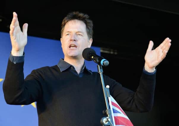 Is Nick Clegg a lion resurgent, as Jayne Dowle argues?