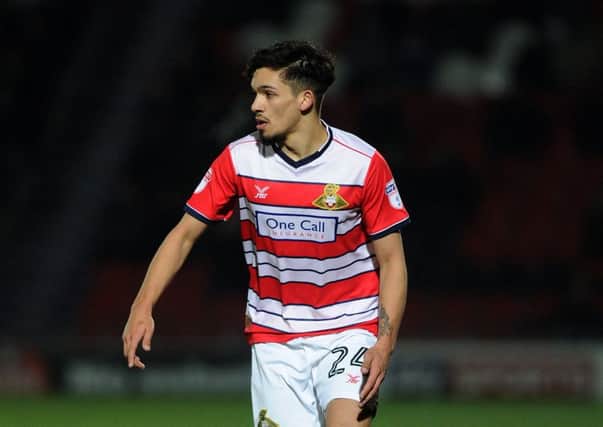 Doncaster Rovers' Niall Mason Picture: Jonathan Gawthorpe