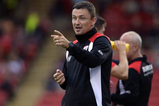 Paul Heckingbottom.  Picture: Bruce Rollinson