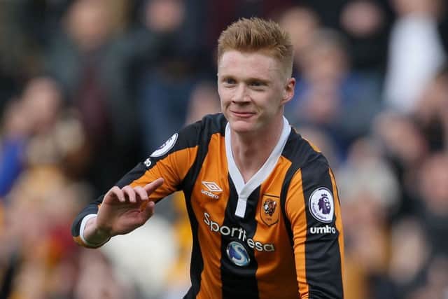 Hull City's Sam Clucas celebrates scoring against Watford. Picture: Richard Sellers/PA.