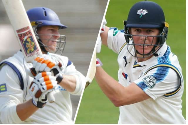 WHO WILL PREVAIL? Hampshire's Jimmy Adams or Yorkshire captain, Gary Ballance.