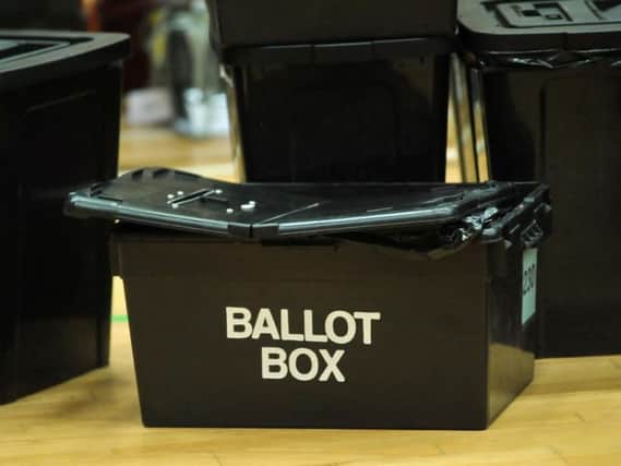 Voters go to the polls in North Yorkshire on May 4.