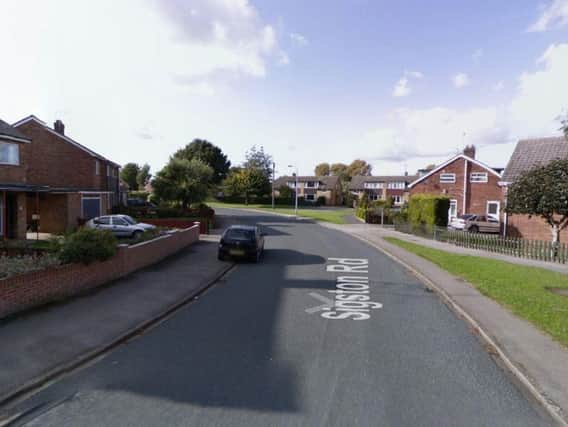 The burglary took place in Sigston Road, Beverley. Picture: Google