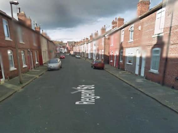Officers said the girl was walking doqn Regent Street at about 7.40pm last night before turning down a pathway leading to Shepherd Road. Pic: Google.