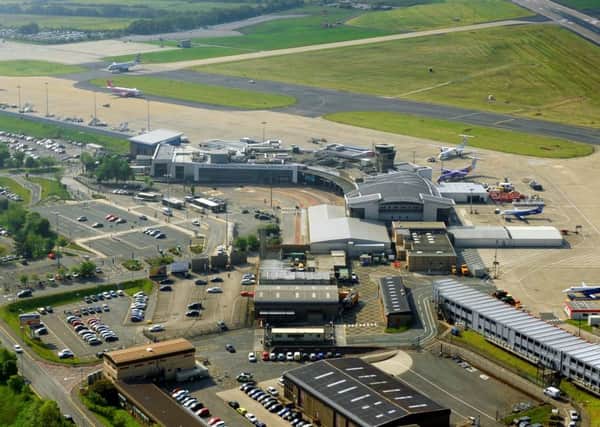 Leeds Bradford Airport has no direct rail link to the city centre.