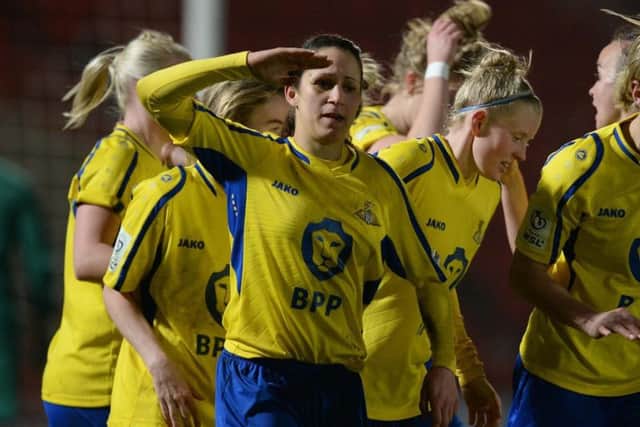 Doncaster's Courtney Sweetman-Kirk has scored seven goals this season