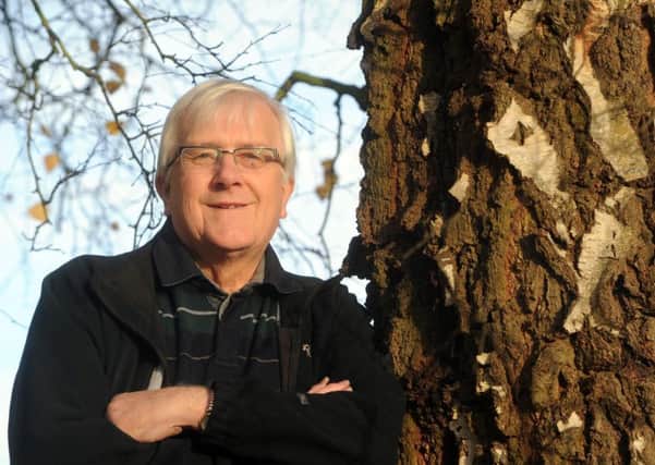 Peter Walker in the village of Oswaldkirk, the inspiration for his Heartbeat novels.
 Picture: Gerard Binks