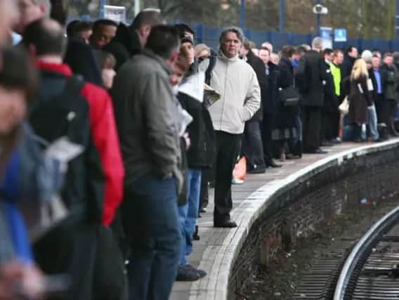 Train services will be affected in Yorkshire today,