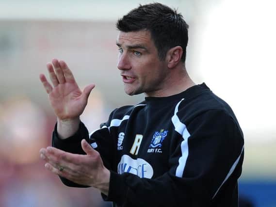Richie Barker has had managerial stints at Bury, Crawley Town and Portsmouth this decade