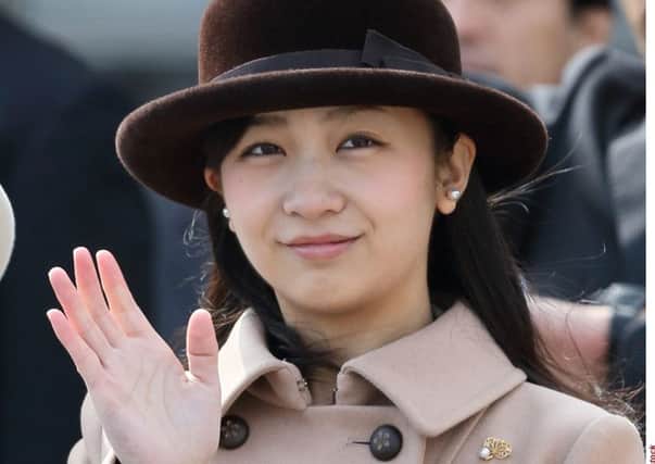 Princess Kako, pictured on a visit to Vietnam in February 2017. Photo by Aflo/REX/Shutterstock