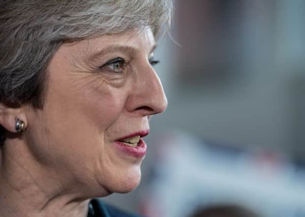 Theresa May was campaigning in Leeds this week