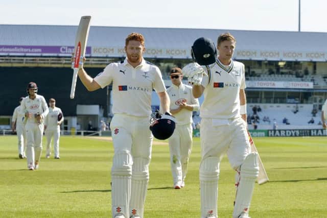 Jonny Bairstow and Joe Root are available for the match against Nottinghamshire on Saturday
