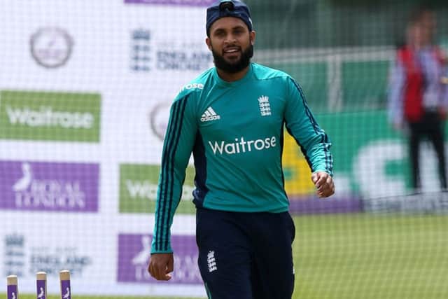England and Yorkshire bowler Adil Rashid at Trent Bridge, the venue for Saturday's one-day start.
