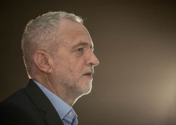 Labour leader Jeremy Corbyn, pictured giving a speech in east London.  Pictures by Victoria Jones/PA Wire.
