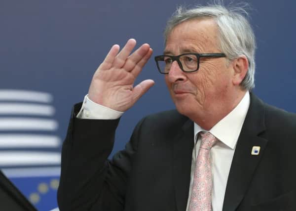 European Commission President Jean-Claude Juncker.  Picture by Olivier Hoslet, Pool Photo via AP)
