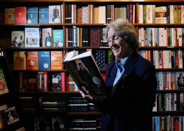 WRITE STUFF: Barbara Steel who has been manning the counter at The Grove Bookshop for 25 years where she has met writers such as Alan Bennett and American Bill Bryson.  PIC: Jonathan Gawthorpe