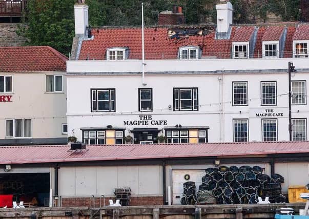 The Magpie Cafe this morning following the fire
Picture by Ceri Oakes