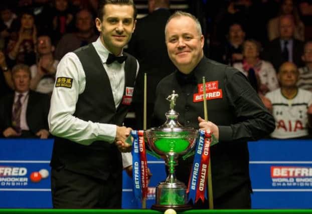 Mark Selby and John Higgins