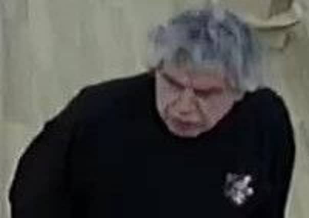 This is the man police wish to speak to following the bag snatch in Scarborough.