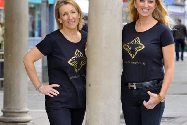 Katy Foxcroft (left) and  Gillian Robson co founders of  Tancream .