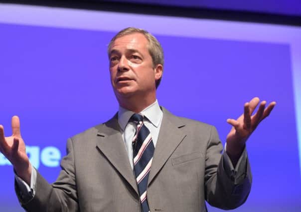 Former Ukip leader Nigel Farage. Does his party need a name change?