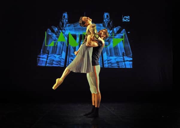 March 2017. Joe Taylor and Dreda Blow preview Northern Ballets new production of Casanova, at a launch event to Leeds business leaders to back the Leeds 2023 City of Culture Bid. Picture: Tony Johnson.
