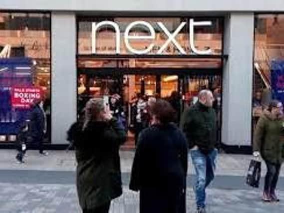Next warned that trading would remain under pressure