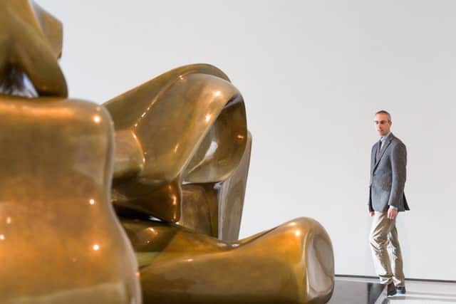 Simon Wallis, director of The Hepworth Wakefield. Picture by Hannah Webster.