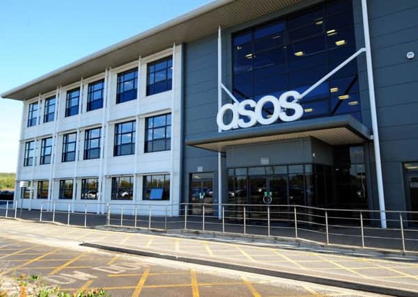 ASOS's warehouse in Barnsley, which employs around 4,000 staff
