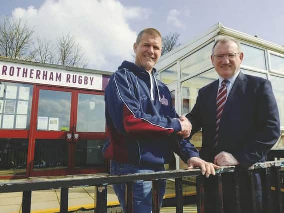 New Rotherham Titans head coach Andy Key