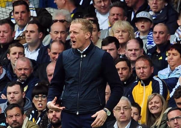 LET'S TALK: Leeds United boss Garry Monk. Picture: Simon Hulme