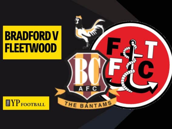 Bradford City v Fleetwood Town