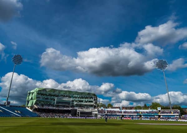 Date: 1st May 2017.
Royal London One-Day Cup
Yorkshire Vikings v Lancashire Lightning at Headingley, Leeds. Pictured Headingley Stadium the home of Yorkshire Cricket.