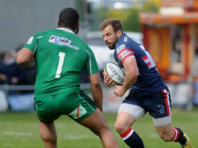 Doncaster Knights' Simon Humberstone.
