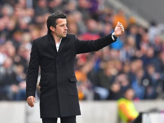 Hull City boss Marco Silva was furious with the refereeing standards in the 2-0 defeat against Sunderland (Photo: PA)