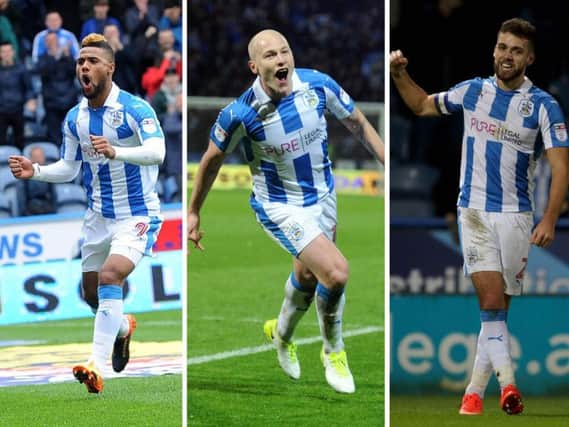 Who will win? Elias Kachunga, Aaron Mooy and Tommy Smith are our Huddersfield Town player of the year contenders