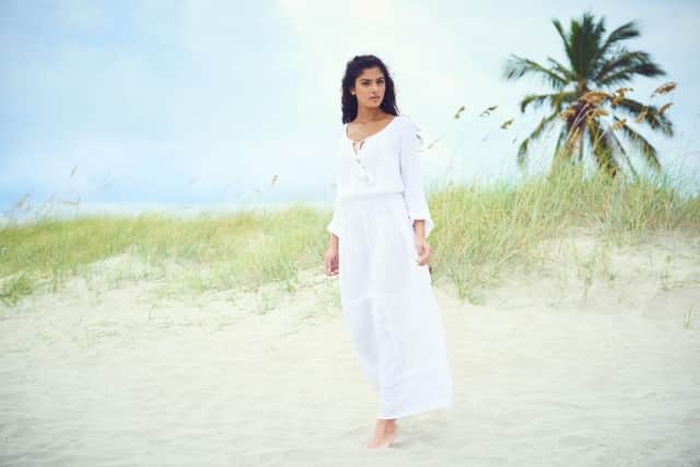 5. The white beach dress - The long white dress is another key look for summer, for that sophisticated, boho, just-back-from-Coachella vibe. Floaty and romantic, but easy to wear, pull on and off over swimwear, and accessorise for pretty much anywhere you want to go.White maxi dress, Â£45 at Figleaves.com.