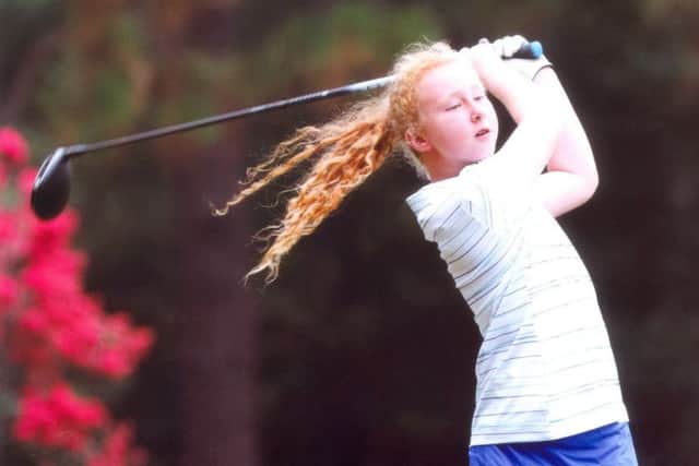Headingley's Abigail Taylor has reduced her handicap from 54 to 16.