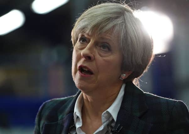 Theresa May is hoping to increase her majority on June 8.