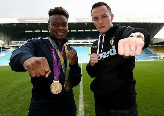 Packing a punch...Nicola Adams and Josh Warrington will fight in their hometown on Saturday night.