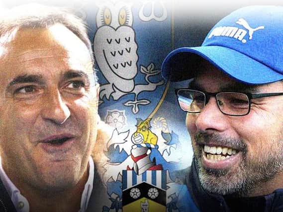 Sheffield Wednesday boss Carlos Carvalhal has won his four meetings against Huddersfield Town boss David Wagner