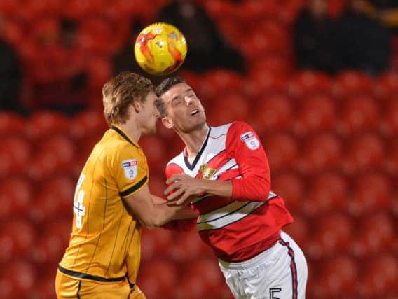 Doncaster Rovers in action during their Checkatrade Trophy campaign this season