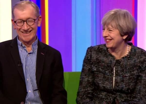 Theresa May did a joint interview with her husband Philip on the BBC's The One Show.