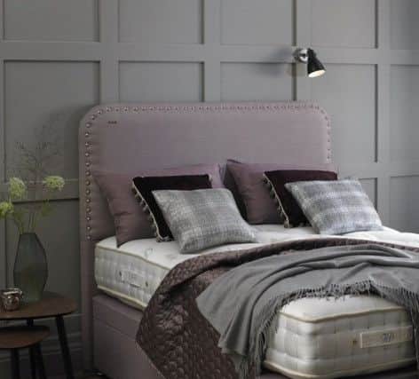 The Diamond-Luxe mattress handmade in Yorkshire for the Hilary Devey collection.